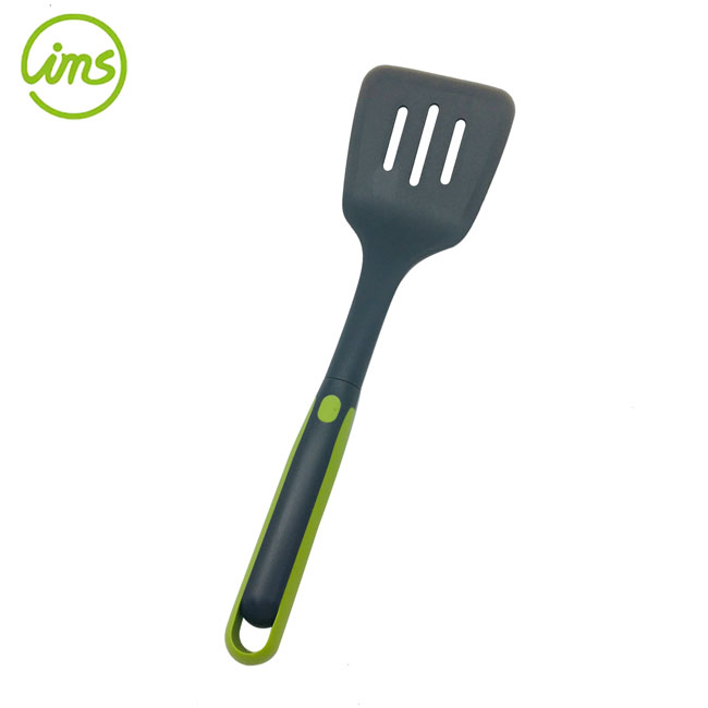Heat-Resistant Slotted Turner | Non-Stick Safe Kitchen Spatula PBT/PP/TPR